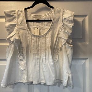 Pilcro Anthropologie Ruffled Women's Top